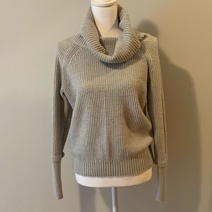 Market and Spruce Thumb Hole Cotton Blend Pullover
